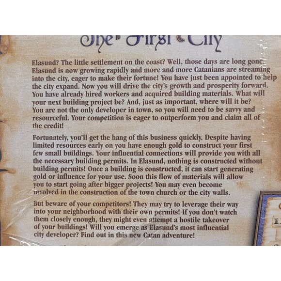 Catan Adventures Elasund The First City Mayfair Complete Game - Picture 7 of 15